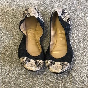 Saks Fifth Avenue Leather Flats